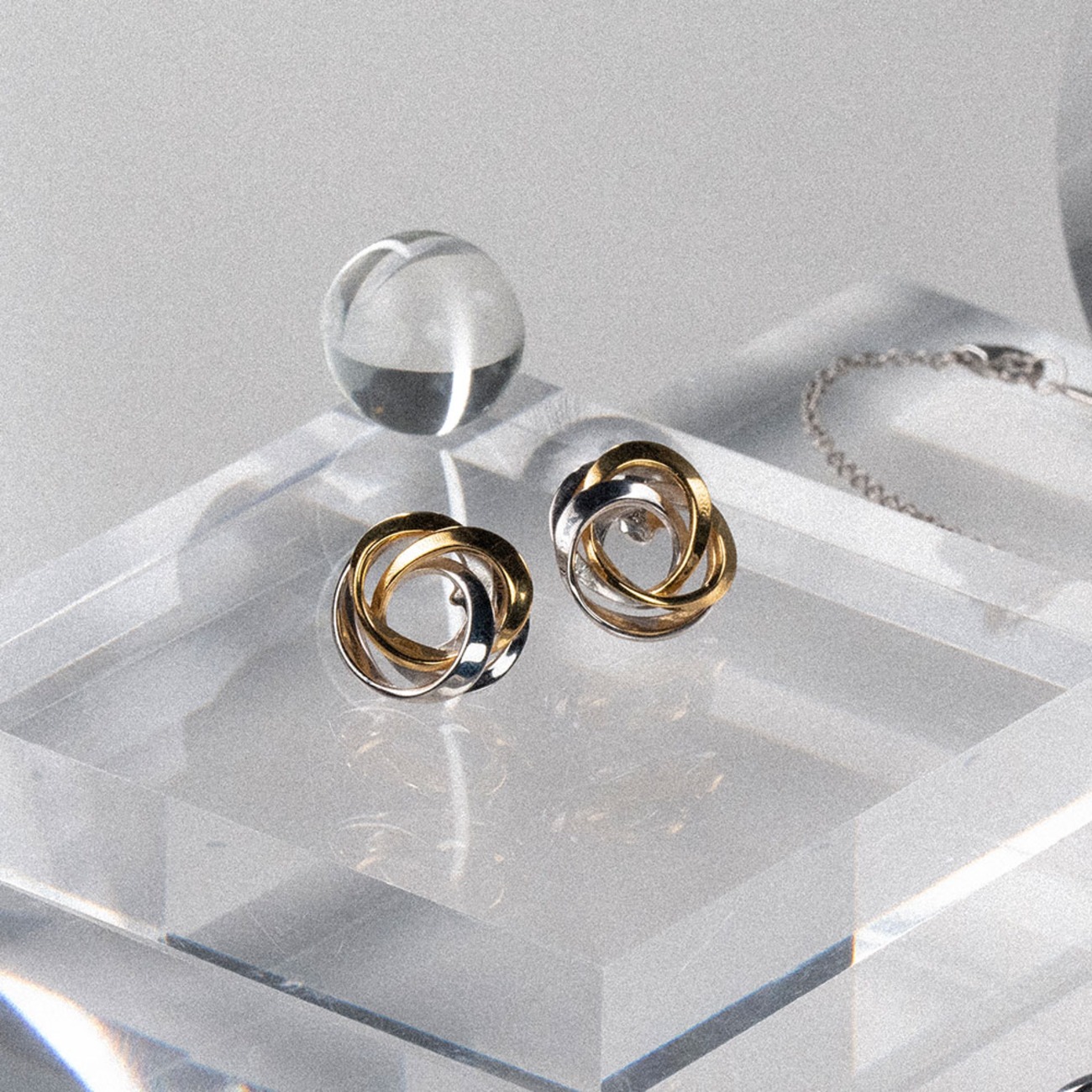 벨라블랙 인첸트 콤비네이션 귀걸이 Enchant combination Earrings sliver925