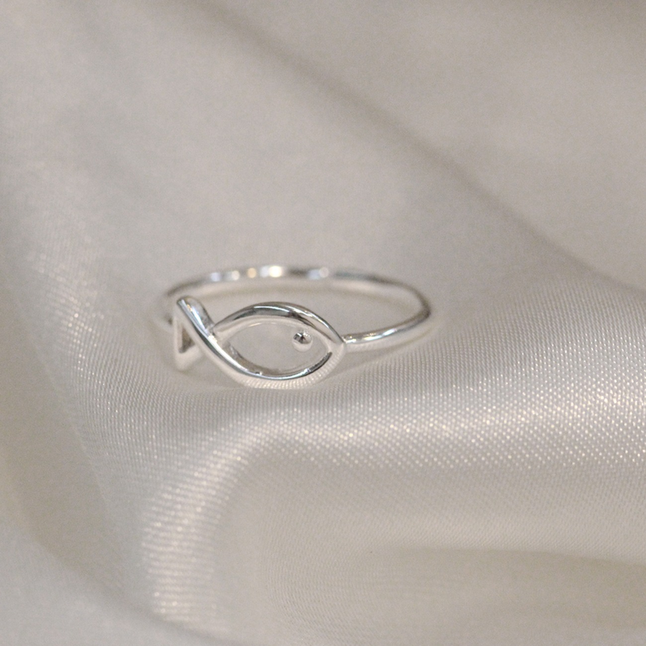 밸라블랙 이크투스 반지 Ichthus Ring sliver925