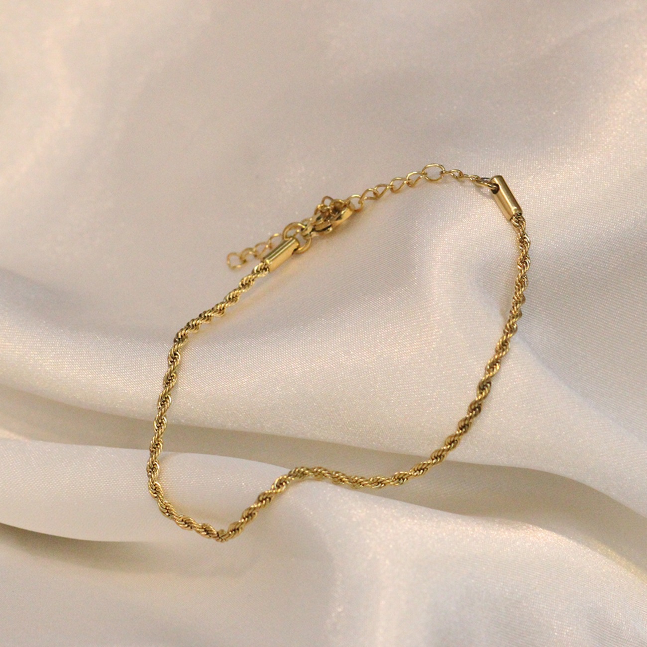 벨라블랙 로프 체인 팔찌 Rope Chain Baracelet